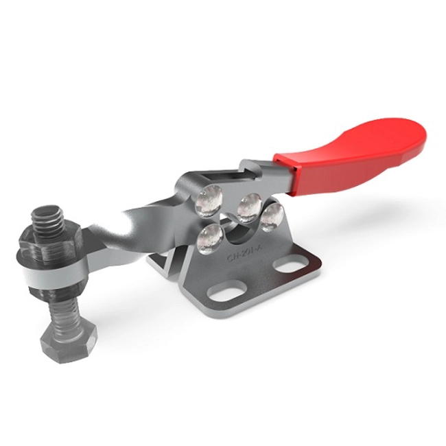 Vendita online Bloccaggio orizzontale base piatta braccio fisso 30 Kg. INOX